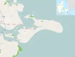 Damsholte is located in Møn