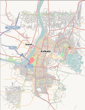 Sonagachi is located in Kolkata