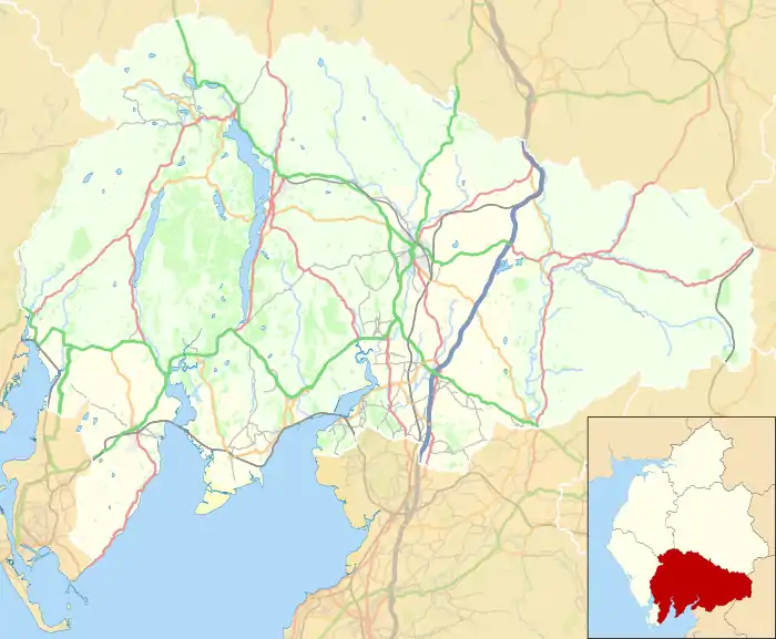 Cartmel is located in the former South Lakeland district