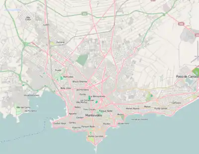 Uruguayan Primera División is located in Montevideo