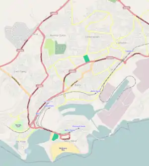 Colcot is located in Barry, Wales