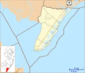 Cold Spring Presbyterian Church is located in Cape May County, New Jersey