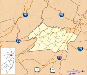 Rahway is located in Union County, New Jersey