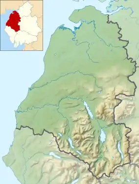 Over Water is located in the former Allerdale Borough