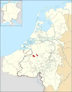 The seigneury of Mechelen around Lordship in 1350