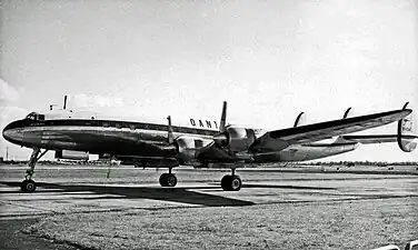 A Qantas Super Constellation