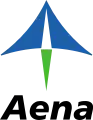 1991–2011: First Aena logo, introduced in June 1991