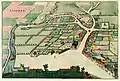 Lokeren in Flandria Illustrata (1641)