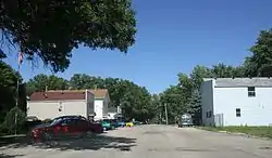 Looking east in downtown London