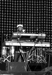 Lonnie Liston Smith performing live at the Glastonbury Festival, June 27, 2009