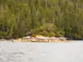 Looking at Hevenor Islet from the southwest