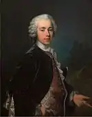 Louis Tocqué, c.1745, Portrait of Frederik Berregaard, oil on canvas, 92&nbsp;cm ×&nbsp;73&nbsp;cm (36&nbsp;in ×&nbsp;28.5&nbsp;in), Statens Museum for Kunst