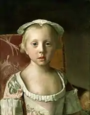 Portrait of Princess Louisa of Great Britain, 1754