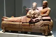 Sarcophagus of spouses Louvre, Paris