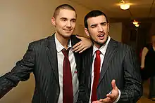 Lauri Pihlap and Kaido Põldma in 2007.
