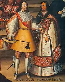 Martín García de Loyola and Beatriz Clara Coya, Church of la Compañía, Cusco, 17th century