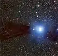 WFI captures the star-forming dark cloud Lupus 3