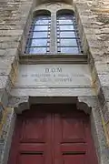 Gate of the Catholic Church of Mount Lu.