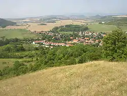 Lužice seen from the southeast