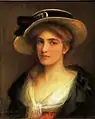 Young woman with a Hat