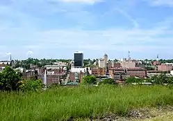 Downtown Lynchburg skyline
