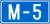 Bosnia and Herzegovina M15 road shield