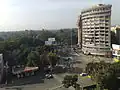 MG Road in 2007 as seen from Taj Residency Hotel