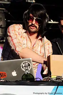Performing in 2009 at Wellington Square