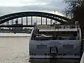 Stern view of the A-Rosa Viva in Cologne