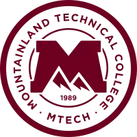 The presidential seal for Mountainland Technical College, a public technical college in Lehi, Utah, U.S.