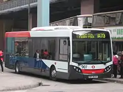 MTR Bus Enviro200 Dart in Hong Kong in January 2009
