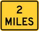 X miles