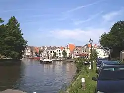 The Vecht river through Maarssen