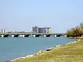 View of bridge from Belle Isle