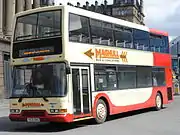Maghull Coaches East Lancs Lolyne bodied Trident 2 in 2013