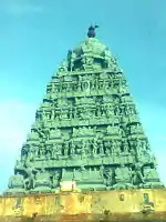 Main Gopuram of Hill temple of Thirukazhukundram
