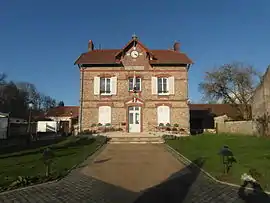 The town hall in Saint-Ouen-en-Brie