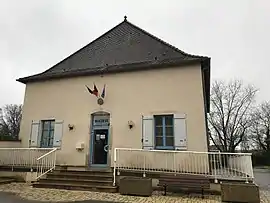 The town hall in Malange