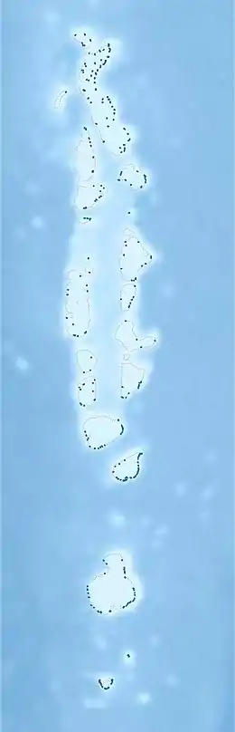 Maroshi is located in Maldives