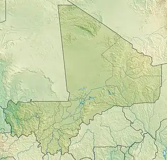 Djenné-Djenno is located in Mali