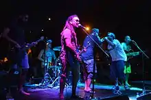 ManaTapu performing at the Malta Street Art Festival in Valletta in July 2015