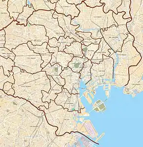Nijūbashimae Station is located in Special wards of Tokyo