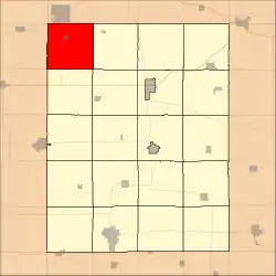 Location in Fayette County