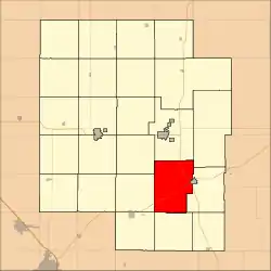 Location within Marion County