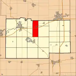 Location in Lee County
