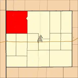 Location in Sherman County