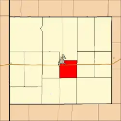 Location in Sherman County