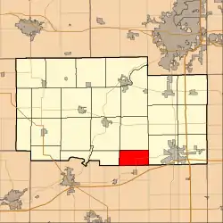 Location in the county of Ogle County.