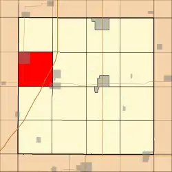 Location in Franklin County