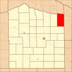 Location in Holt County